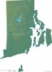 Map of Rhode Island