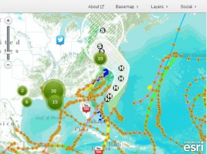 Track Hurricane Sandy (aka Frankenstorm) With Hurricanes & Cyclones Public Information Map